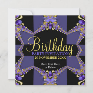 Invitations pour la fête d'anniversaire des filles