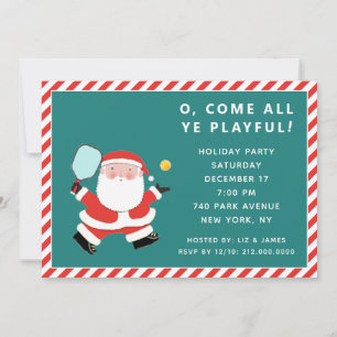 Invitations pour la fête de Noël à la maison ouver