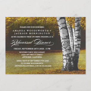 Invitations pour la répétition du boisseau d'autom