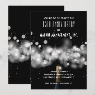 Invitations pour l'anniversaire de Champagne