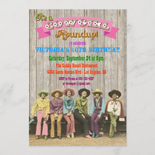 Invitations pour l'anniversaire de naissance de l'
