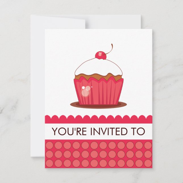 Invitations pour une fête de jardin ou un déjeuner (Devant)