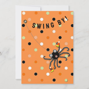 Invitations pour une soirée Halloween ouverte à to