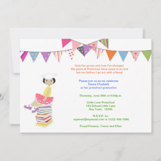 Invitations préscolaires ou maternelles