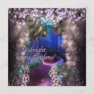 Invitations Prom Purple Moonlight