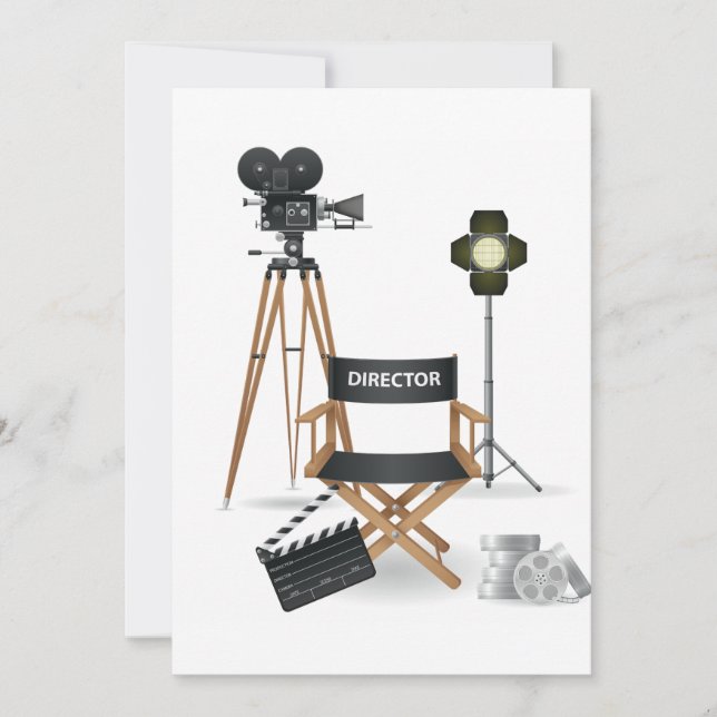 Invitations réglées de cinéaste (Devant)