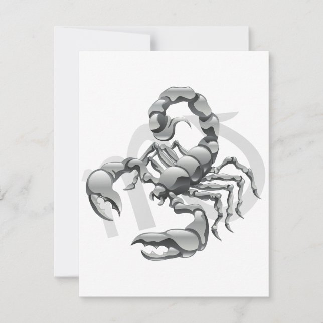 Invitations Scorpion (Devant)