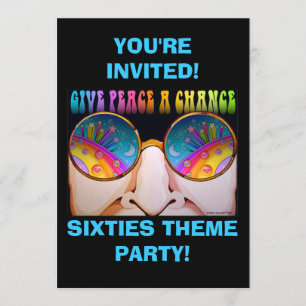 INVITATIONS - SHADES OF THE SIXTIES