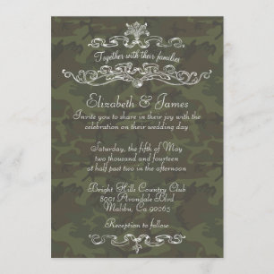 Invitations simples et luxueuses au mariage