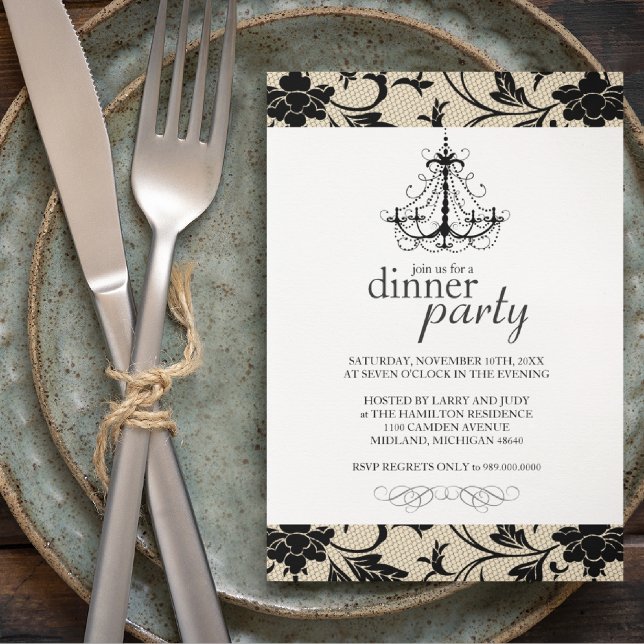 Invitations Soirées Soirées (Créateur téléchargé)