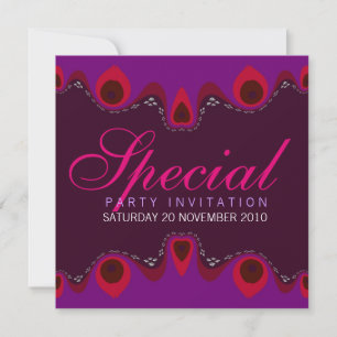 Invitations spéciales de déesse à flamme intérieur
