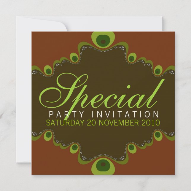 Invitations spéciales de la Déesse de la Terre (Devant)