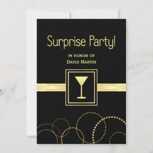 Invitations Surprise Party - Contemporaines