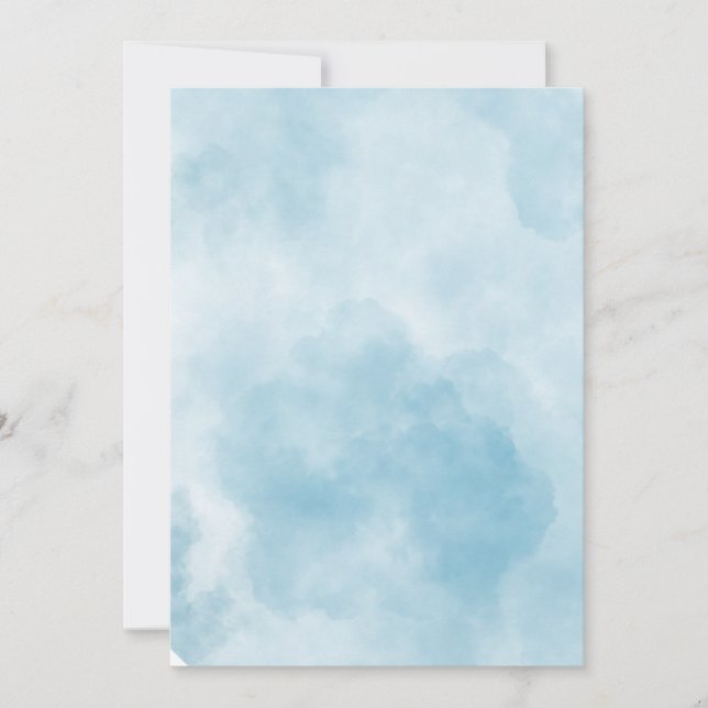 Invitations - Tête dans les NUAGES (Devant)