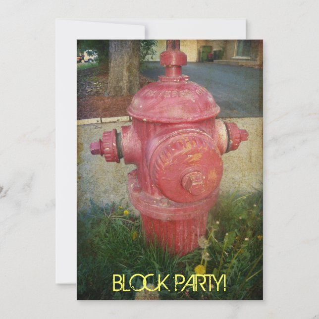 Invitations traitées urbaines de partie de bloc de (Devant)