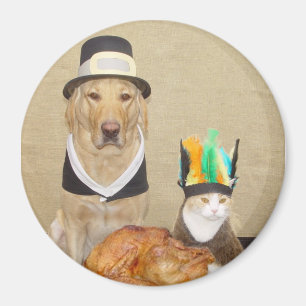 Invite a friend for Thanksgiving Magnet
