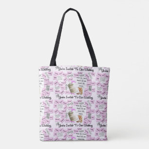 Invité À Notre Mariage Fourre-tout Cadeau Sac