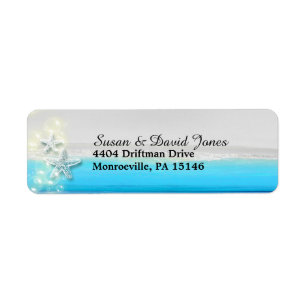 Invité tropical des eaux bleues de paradis