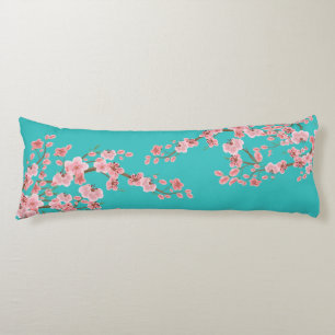 Inviting Cherry Blossom Garden Body Pillow