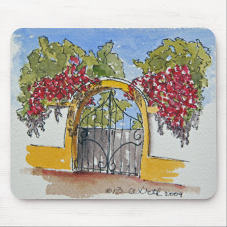 Inviting Portuguese Gate Mousepad