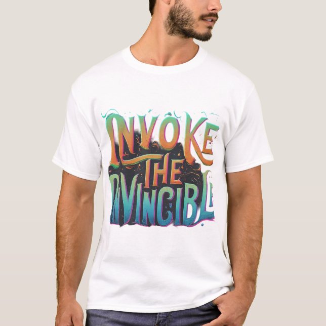 Invoke the Invincible  T-Shirt (Front)
