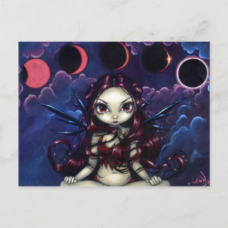 "Invoking the Eclipse" Postcard