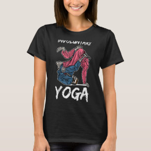 Involuntary Yoga BJJ Jiu Jitsu Vintage Jujutsu Mar T-Shirt