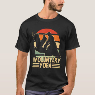 Involuntary Yoga BJJ Jiu Jitsu Vintage Jujutsu Mar T-Shirt