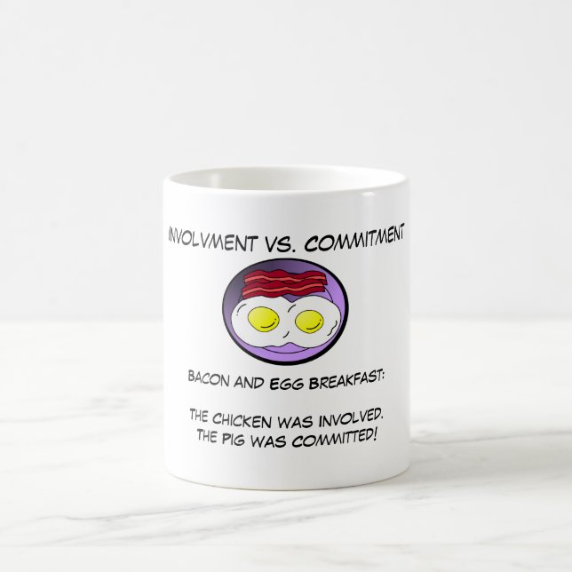 Involvement vs. Commitment Mug (Center)