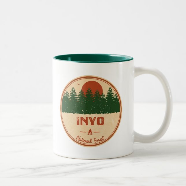 Inyo National Forest Two-Tone Coffee Mug (Right)