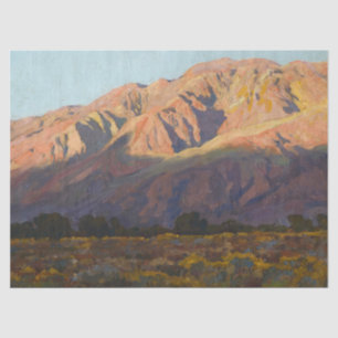 Inyo Range at Sunset, Lone Pine by Maynard Dixon Tissue Paper