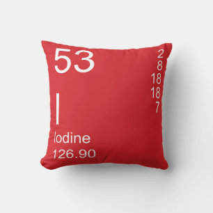Iodine Throw Pillow
