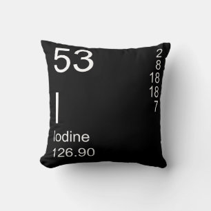 Iodine Throw Pillow