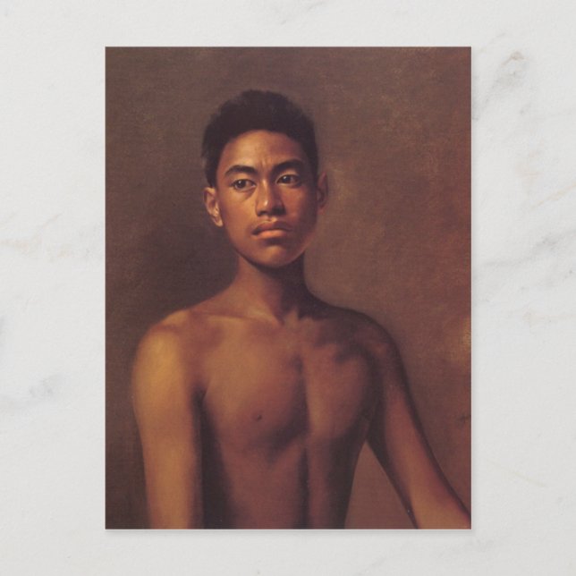 'Iokepa, Fisher Boy Hawaïen' - Carte Postale (Devant)