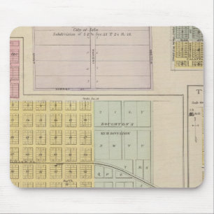 Iola, Torrance, and Kellogg, Kansas Mouse Pad