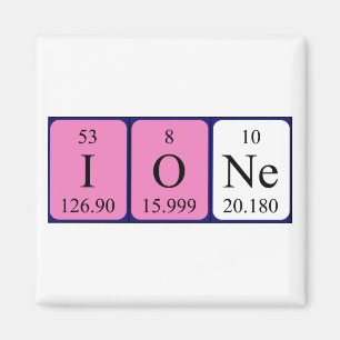 Ione periodic table name magnet