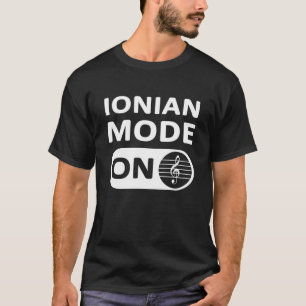 Ionian Music Mode On - Men's T-Shirt