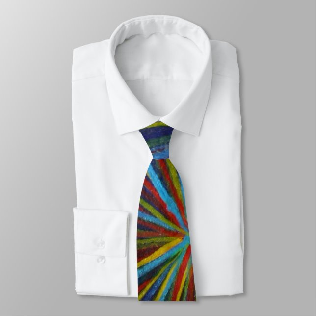 Ionic Explosion Necktie (Tied)