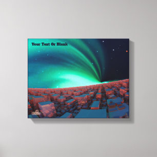 Ionized Oxygen Canvas Print
