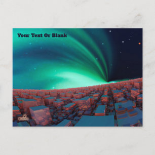 Ionized Oxygen Postcard