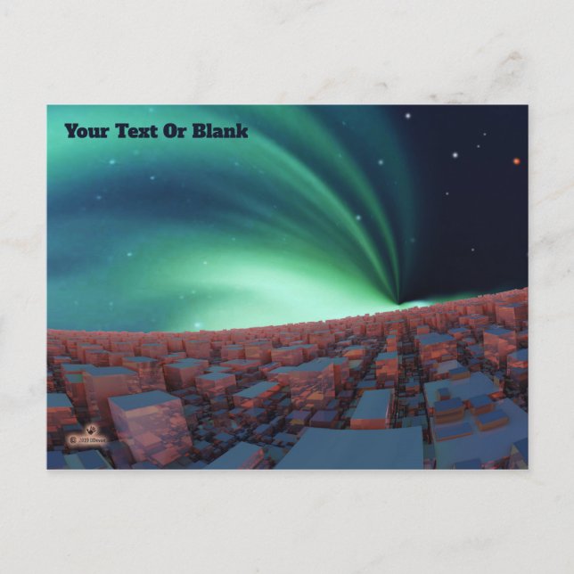 Ionized Oxygen Postcard (Front)