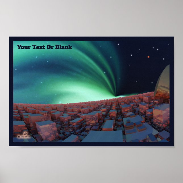 Ionized Oxygen Poster (Front)