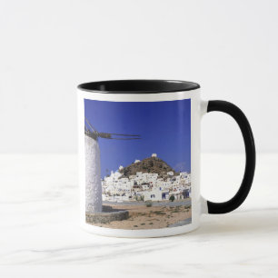 Ios, Greece. The beautful and crisp, white and Mug