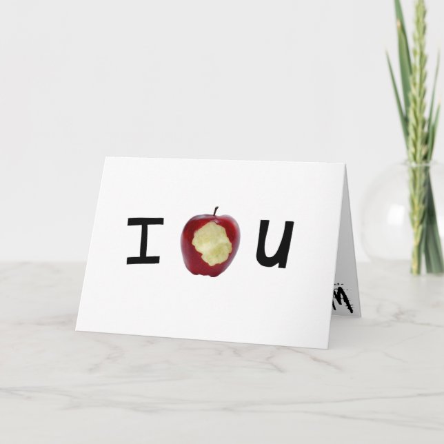 IOU Greeting card (Front)