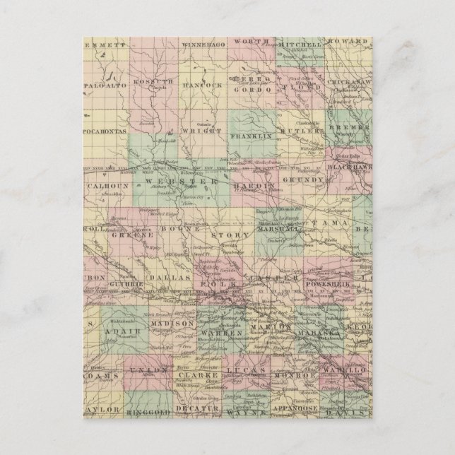 Iowa 2 postcard (Front)