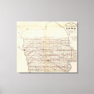 Iowa 3 canvas print