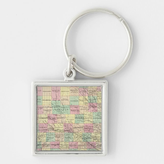 Iowa 3 keychain (Front)