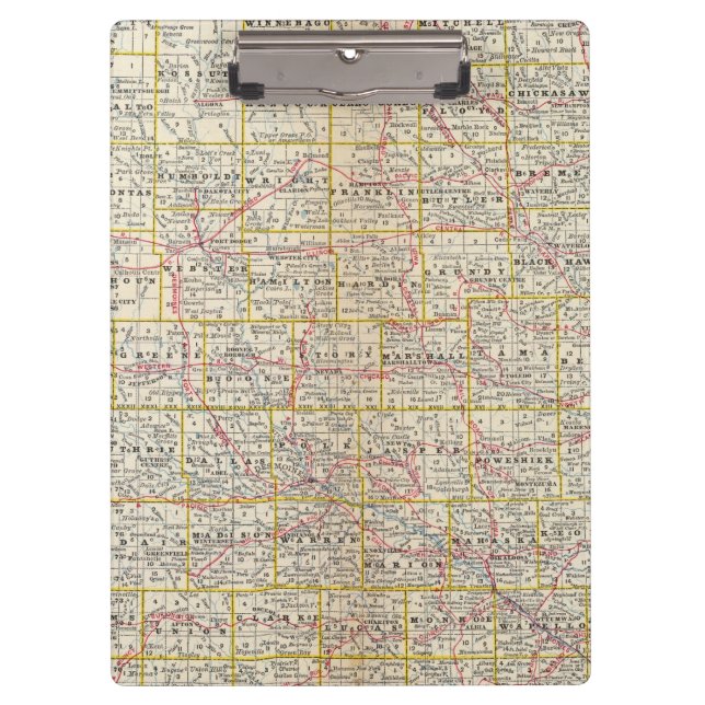 Iowa 6 clipboard (Front)