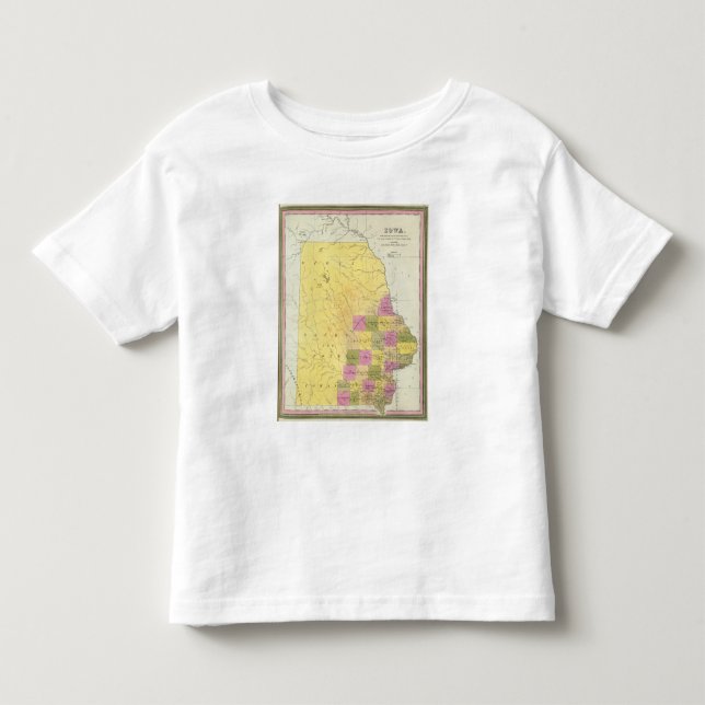 Iowa 7 toddler t-shirt (Front)