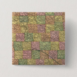 Iowa 8 2 inch square button